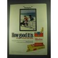 1972 Winston Cigarettes Ad - Running Free