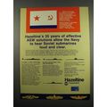 1984 Hazeltine Electro-Acoustic Systems Ad - Submarines