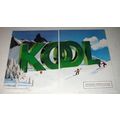 1996 Kool Cigarette Ad - Sking, Snowboard
