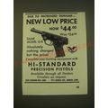 1950 Hi-Standard Model G-B Pistol Ad - Due to increased demand