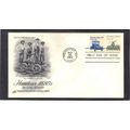 FDC Art Craft 1898 3c Handcar 17c Electric Auto...