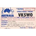 Laura South Australia QSL Map Radio Card