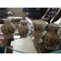 Aynsley Just Orchid Small Posy Vases X4
