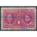 Tax, Cancer Research Fund: 1c Red - Panama 1945...