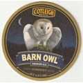 BEER MAT - COTLEIGH BREWERY - BARN OWL PREMIUM ...