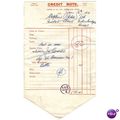 1954 RAIMES & CO LTD YORK,CREDIT NOTE 16JAN54