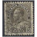 Canada 1912 SG215 50c Sepia Good Used ..