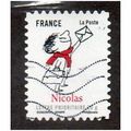 FRA 2009 (56c)(S/A) 'SOURIRES -NICOLAS' FINE US...