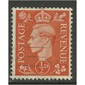 GB 1951 KGV1 1/2d Pale Orange SG 503.(T447 )