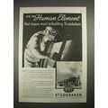 1935 Studebaker Car Ad - The Human Element!