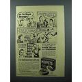 1940 Quaker Oats Muffets Cereal Ad - Go Home Mi...