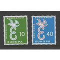 GERMANY 1958 EUROPA SG 1212 / 1213 SET 2 VALS M...