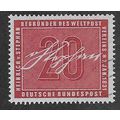 GER 1955 20pf 'VON STEPHAN' FINE USED (EBID63-128)