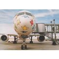 Flughafen Erfaut German Plane Postcard
