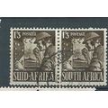 south africa stamps sg94 pair sg 94 war effort ...