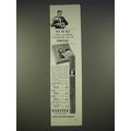 1940 Webster Cigar Ad - No Holiday Greeting Lik...