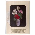 HAPPY CHRISTMAS used vintage greetings card wit...