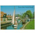 Postcard Thurne Dyke, Norfolk Broads. Unposted ...
