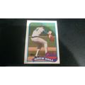 1989 Topps Card # 593 Drew Hall Excellent (5) C...