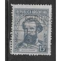 ARGENTINE REP 1935 PORTRAITS 15c MARTIN GUEMES ...