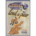 Walt Disney Pluto Lend A Paw Cartoon Advertisin...