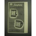 1953 Junghans Traveling Alarm Clocks Ad - Your ...