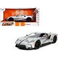 2017 Ford GT #17 Silver Metallic with Black Str...