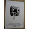 DEATH WISH - MOVIE POSTER - ADVANCE