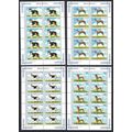 Moldova Dogs 4v Full Sheets 10 sets 2006 MNH SG...