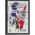 FRA 2004 50c '60TH ANN OF LIBERATION' FINE USED...