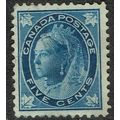 Canada 1897 5c Deep Blue SG146 GU