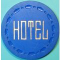 Hotel. Vintage Casino Chip. Marysville, CA. Q62.