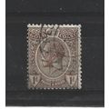 GoldCoast.SG87 1d Chocolate-Brown.Fine Used.Jun25x