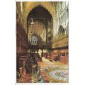 The Choir Chester Cathedral Postcard 0111