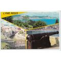 Lyme Regis Dorset Multiview Postcard 2105