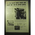 1950 Kalart Range Finder Ad - The Century Graphic