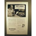 1950 Dictaphone TimeMaster Ad w/ Dan F. Gerber