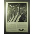 1964 Budd Dilecto Plastic Ad - Line Backers