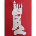 6 x Tattered Lace Die Cuts Snow Castle