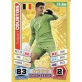 Match Attax World Cup 2014 18 Thibaut Courtois ...