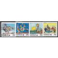 1988/1995 4 different values - fine used (o)