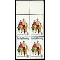 1455, Mint NH 8¢ "Family Planning" Missing Bloc...