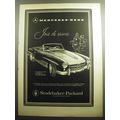 1958 Studebaker-Packard Mercedes-Benz 190 SL Roadster Ad - Joie de vivre