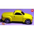 VERY RARE KEYCHAIN YELLOW CHEVY SSR CHEVROLET C...