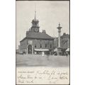 Town Hall, Stockton, Durham, 1904 - Postcard