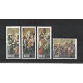 Malta.1976 Christmas set of 4.Mounted Mint.May25