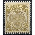 Transvaal 1887 SG178 2d Olive-Bistre Mounted Mi...