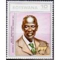 Botswana 1975 Anniversaries 10c Chief Khama 187...