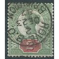 1887 SG200 2d Grey-Green & Carmine HOVE CDS Fin...