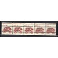 1898Ab 4c Stagecoach Fine MNH Dry Gum PNC 6/5 L...